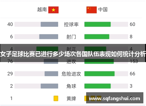 女子足球比赛已进行多少场次各国队伍表现如何统计分析
