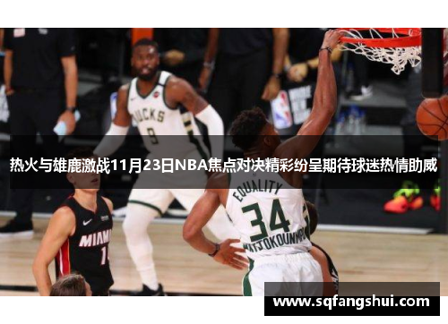 热火与雄鹿激战11月23日NBA焦点对决精彩纷呈期待球迷热情助威