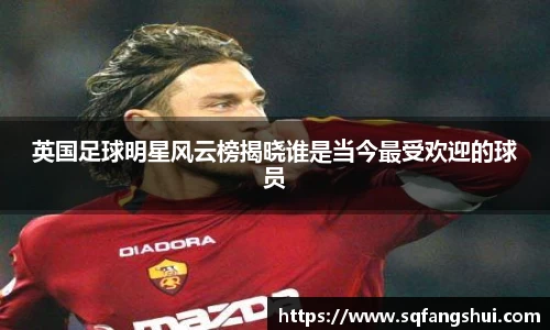 英国足球明星风云榜揭晓谁是当今最受欢迎的球员